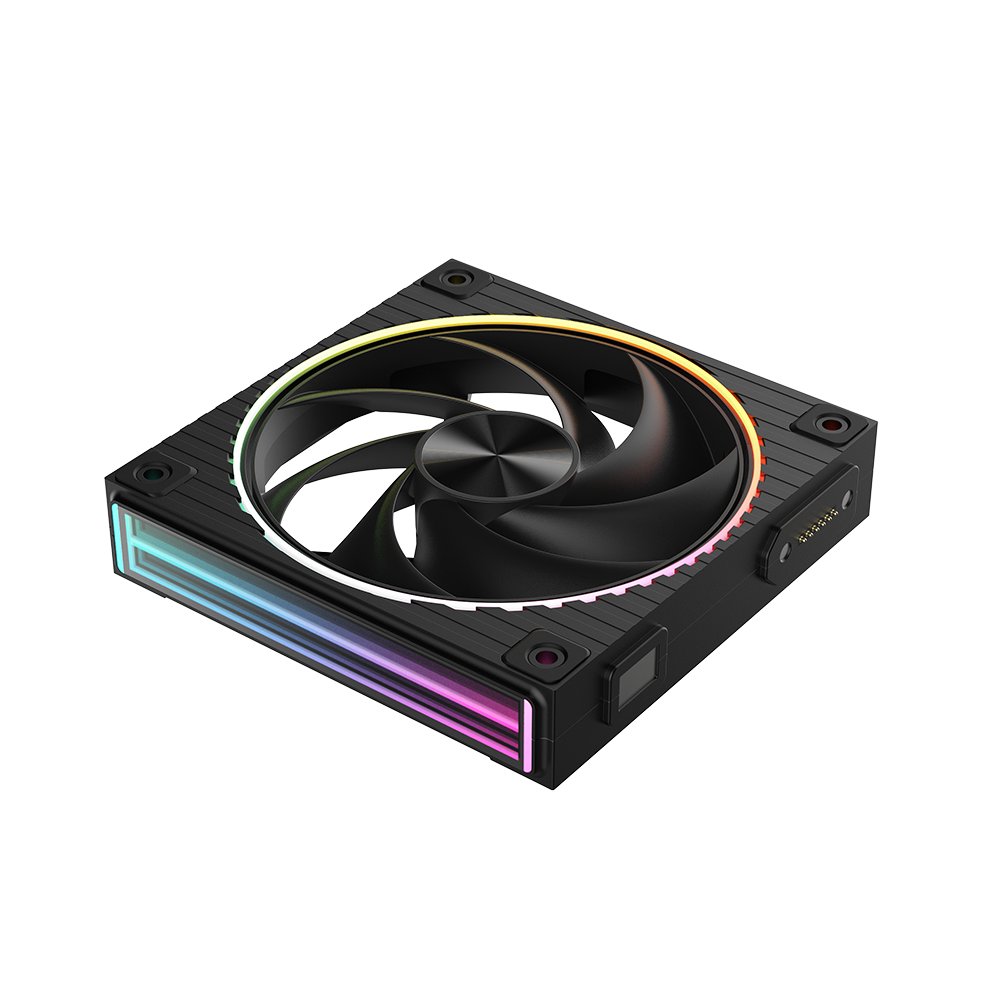 Zalman ZM-DF120 120mm Daisy Chain Fan, PWM, 2300RPM, Black