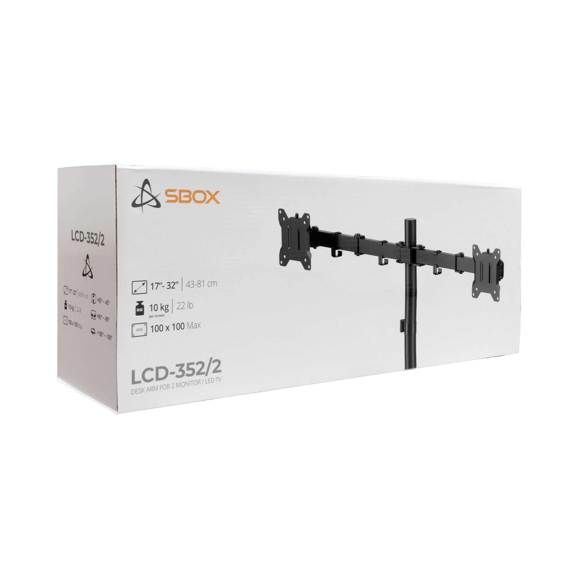 Sbox LCD-352/2-3 (17-32/2x10kg/100x100)