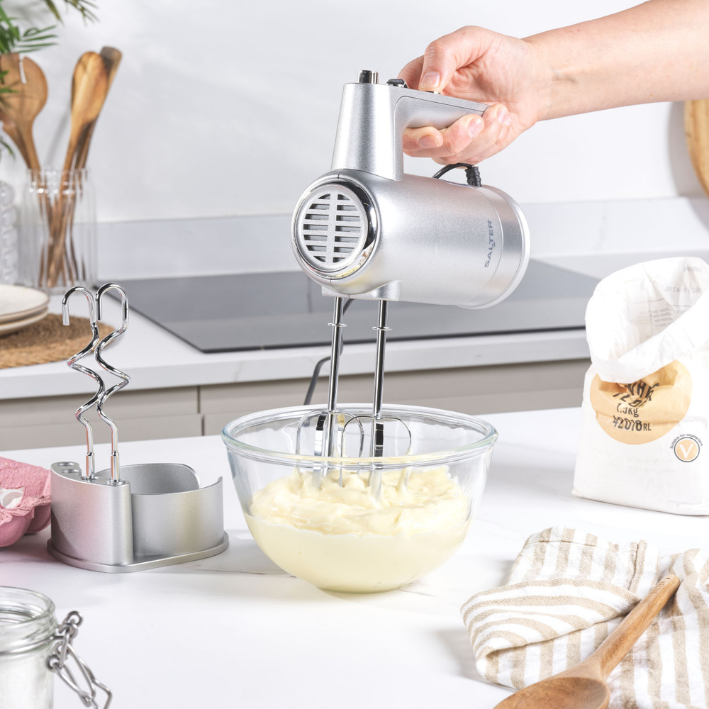 Salter EK5613BMMSVDE Aspen Easy-store Hand Mixer