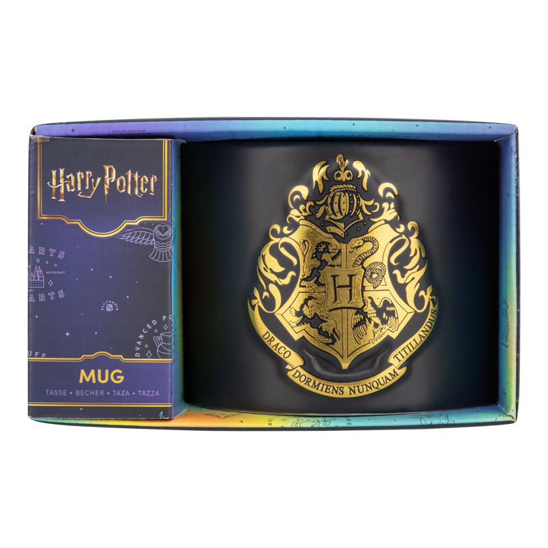 Paladone Harry Potter Hogwarts Crest Embossed Mug