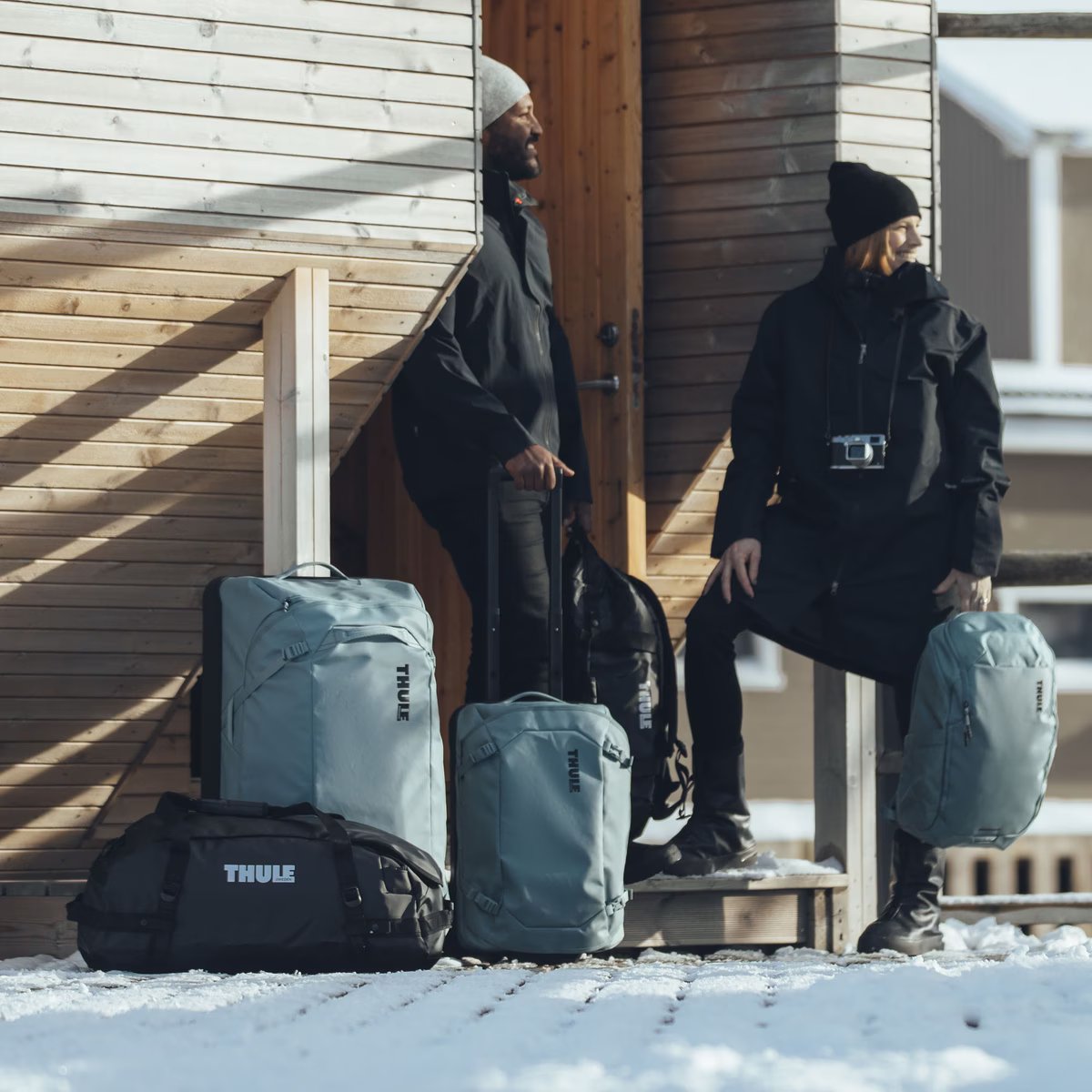 Thule 5004 Chasm Duffel Bag 130L Pond Gray