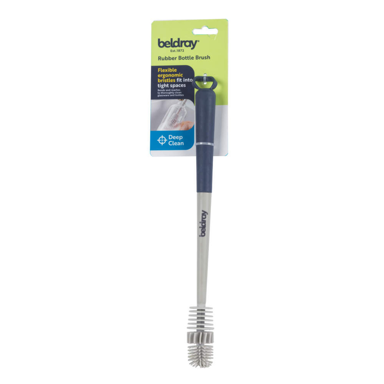 Beldray LA032807FEU7 Deep Clean Rubber Bottle Brush
