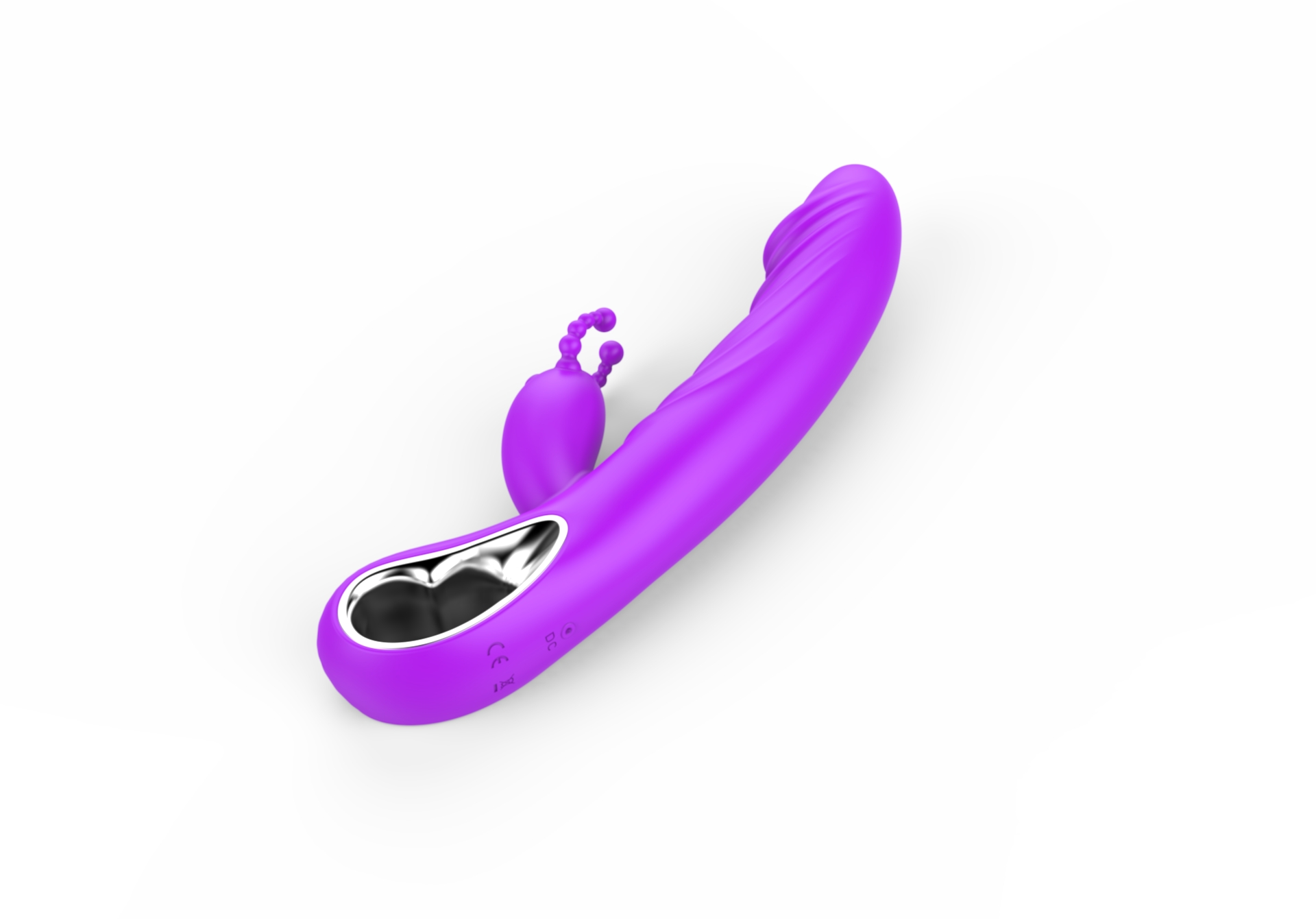 Erolab Cheeky Bunny G-spot AND Clitoral Massager Purple (ZYCP01p)