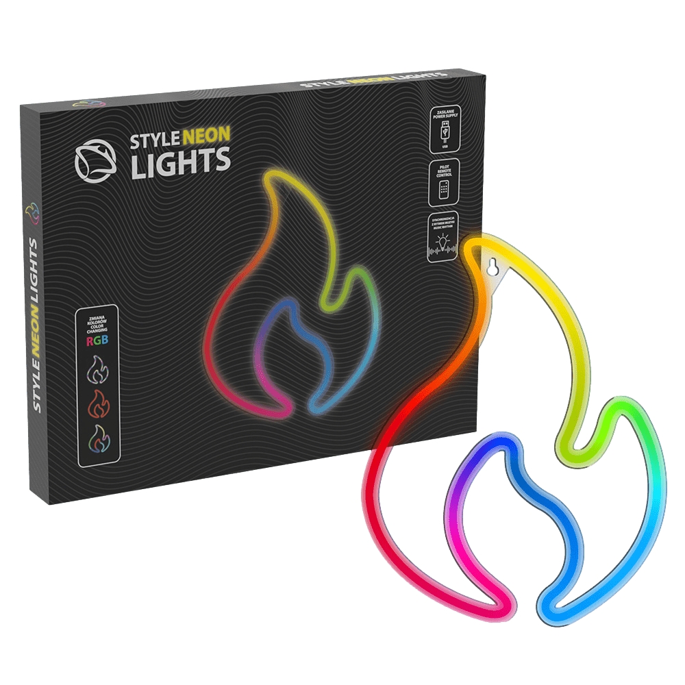 Manta SNL58RGB Neon Style Light FLAME