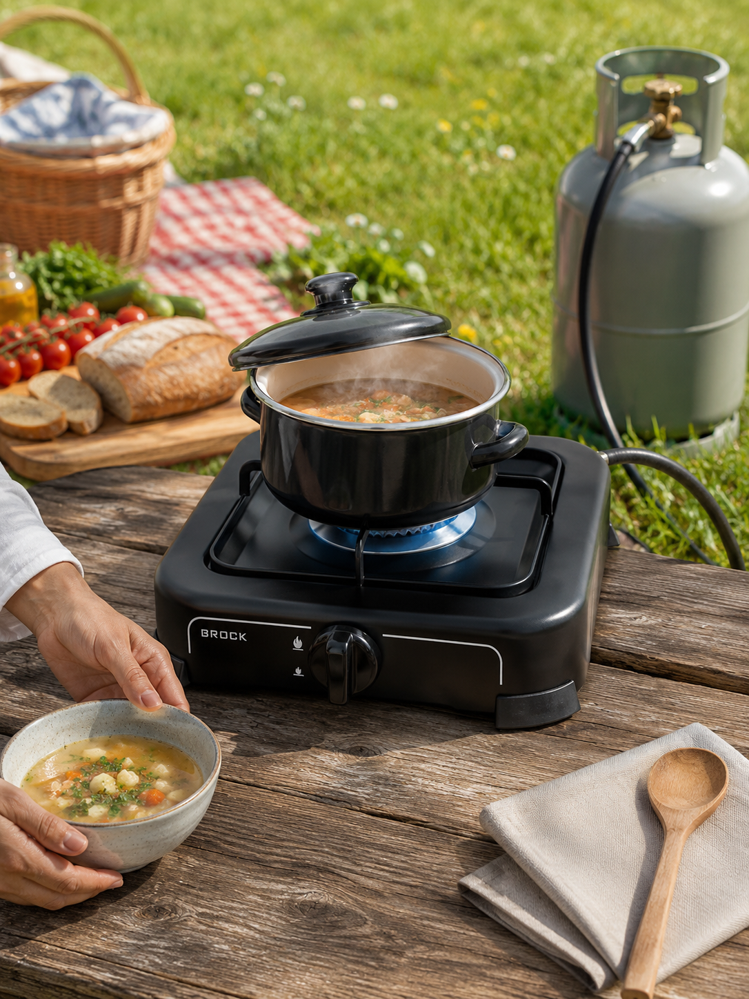 Brock GS 2001 BK Gas Stove