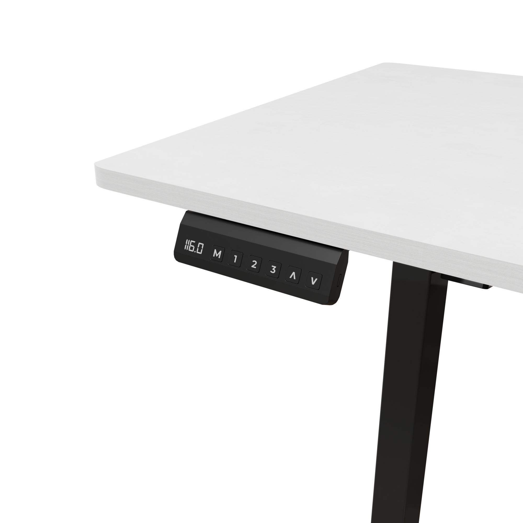 White Shark Gaming Desk Light Obsidian-1 Set of 2 pcs.(1/2 + 2/2) Motor