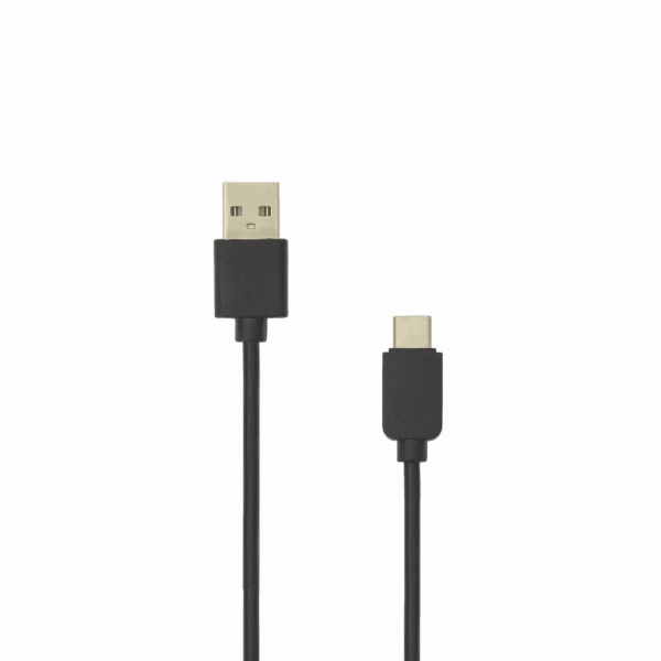 Sbox USB-20-TYPEC-2/R USB 2.0 A. -> Type-C M/M 2m, Black