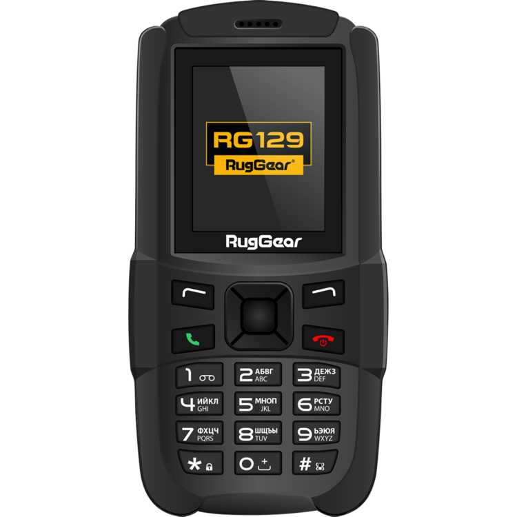 RugGear RugGear RG129 Dual black