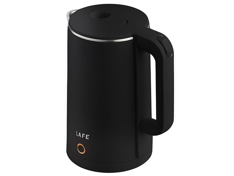 Lafe 47467 Electric Kettle 1,8 L Double Wall, Black