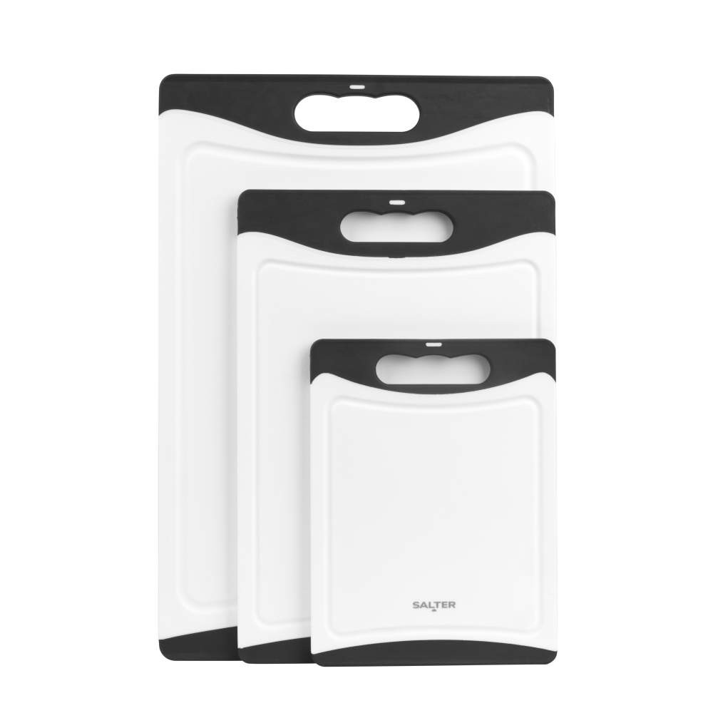 Salter BW13904 3-Piece Double-Sided Chopping Board Set