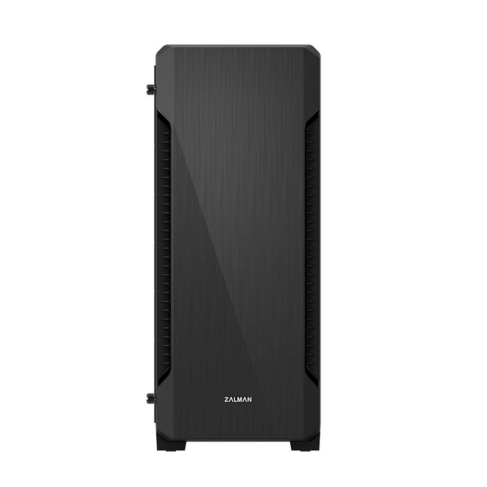Zalman S3 TG, ATX Mid Tower PC Case, 3  x 120mm Fans, Black