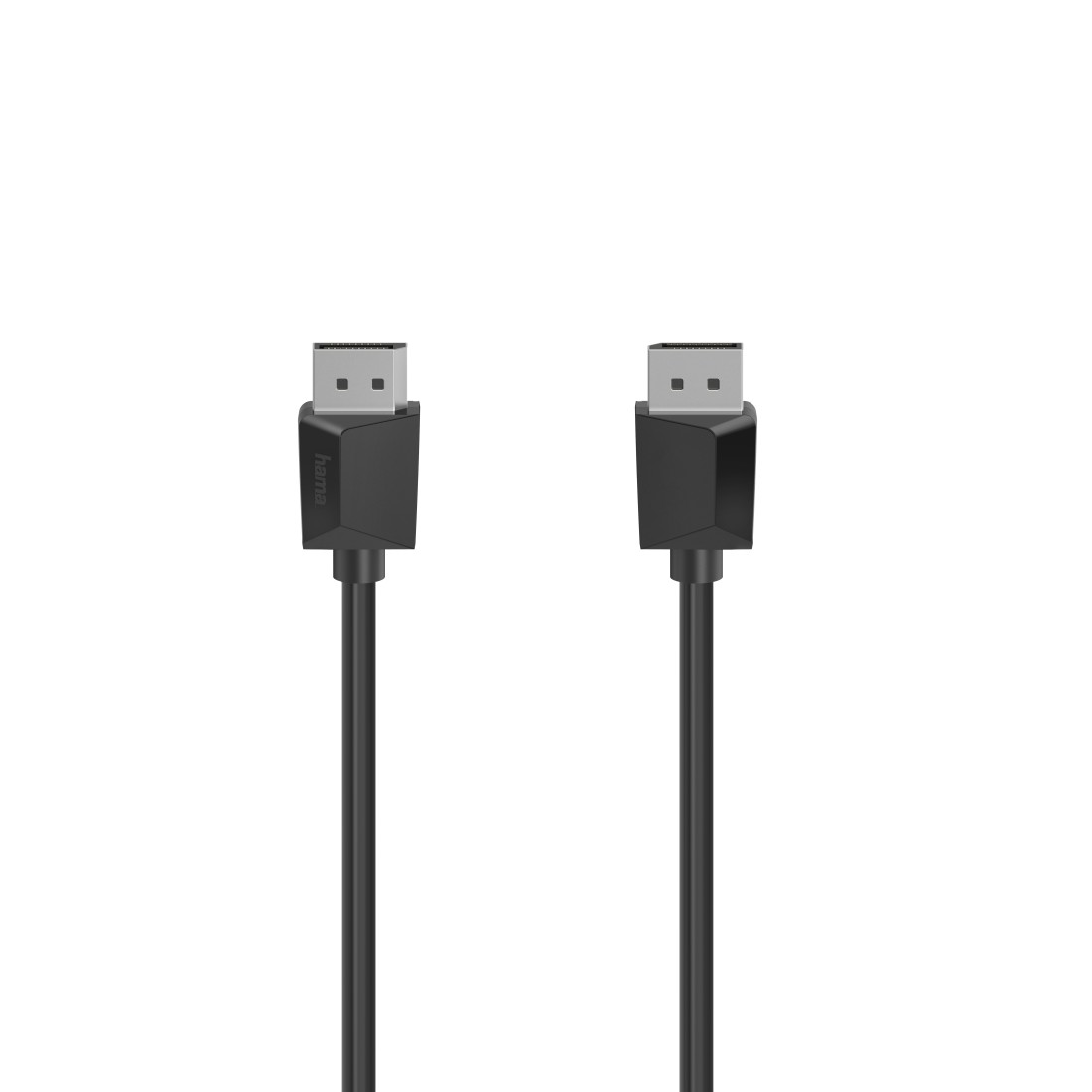 Hama DisplayPort 1.2 Cable, Ultra-HD 4K, 5m, Black