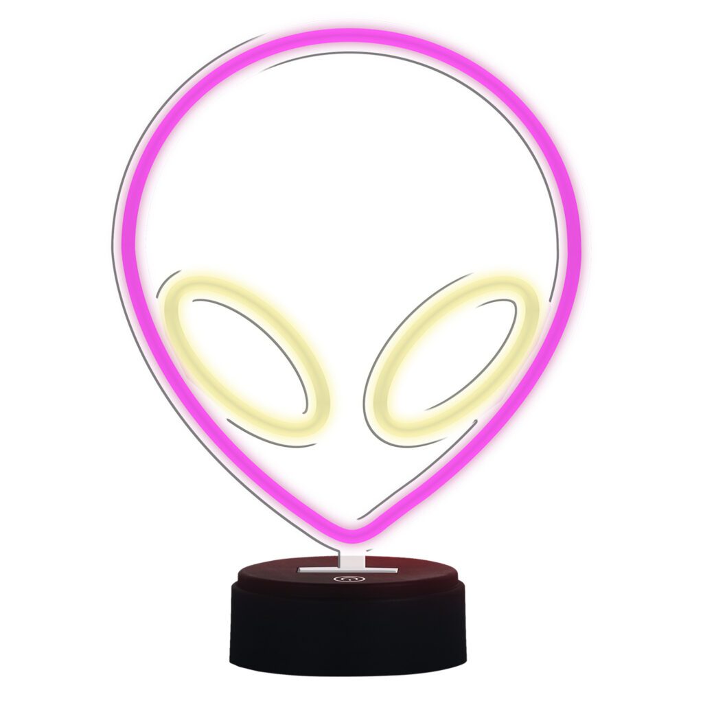 Manta SNL86PK Style Neon Lights UFO Pink