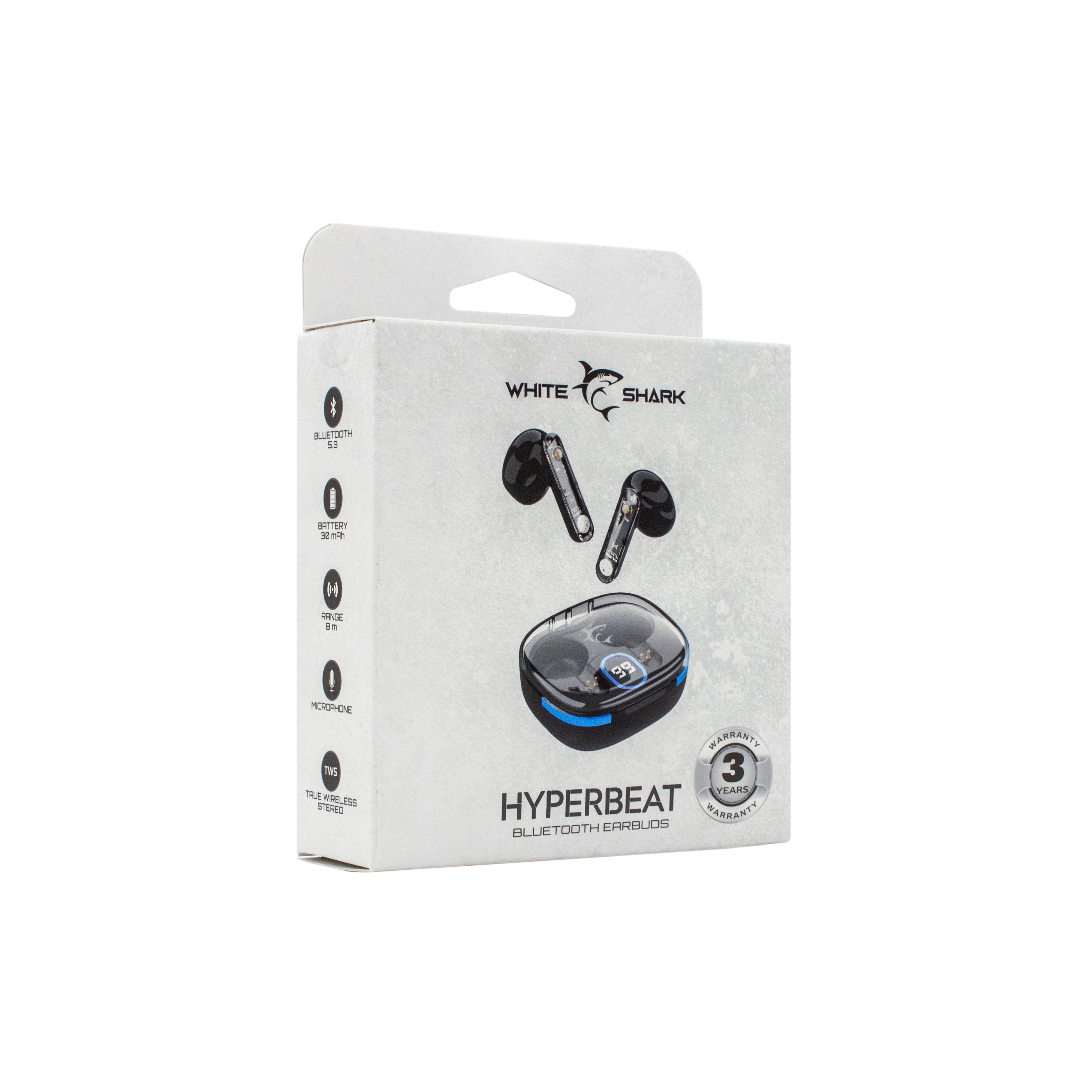 White Shark HYPERBEAT GEB-TWS37 Black