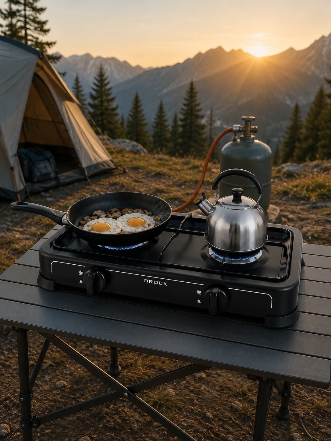 Brock GS 2002 BK Gas Stove