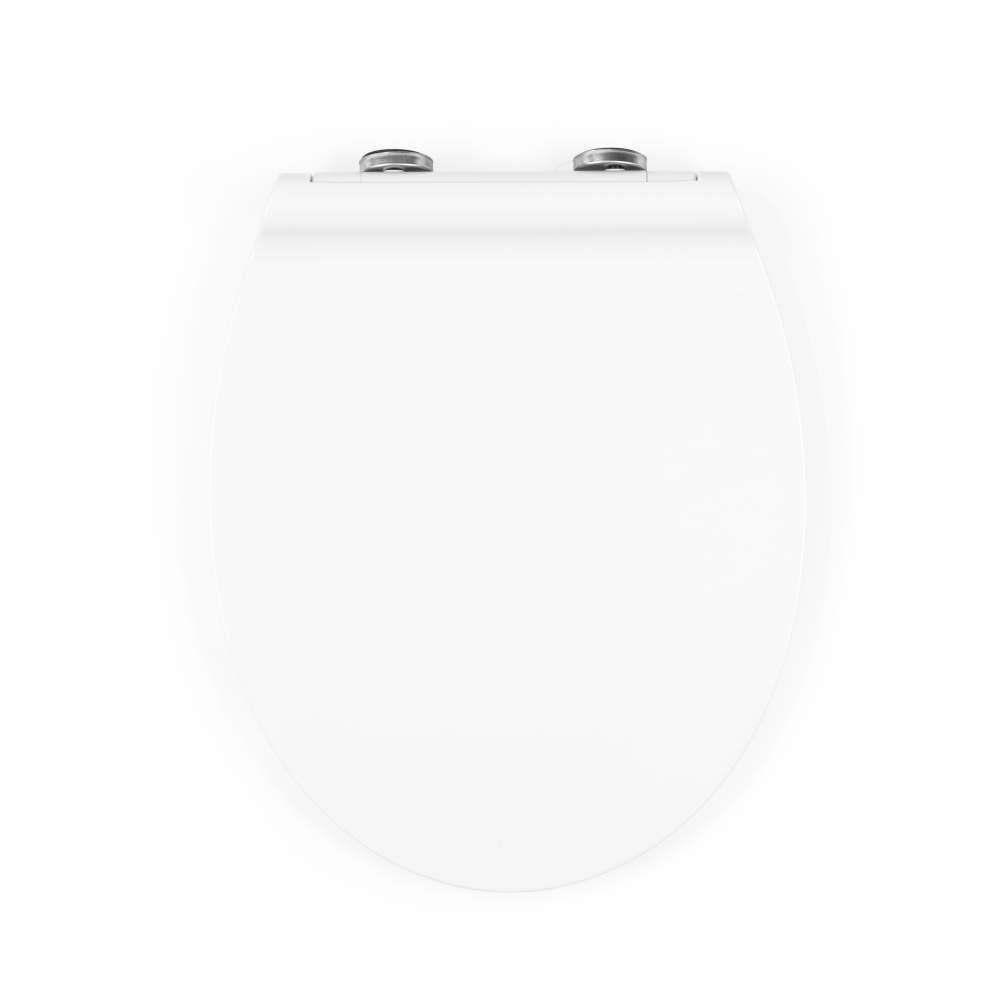 Beldray LA00000201WPEU7 Anti-bac Ultra-Slim Toilet Seat, White