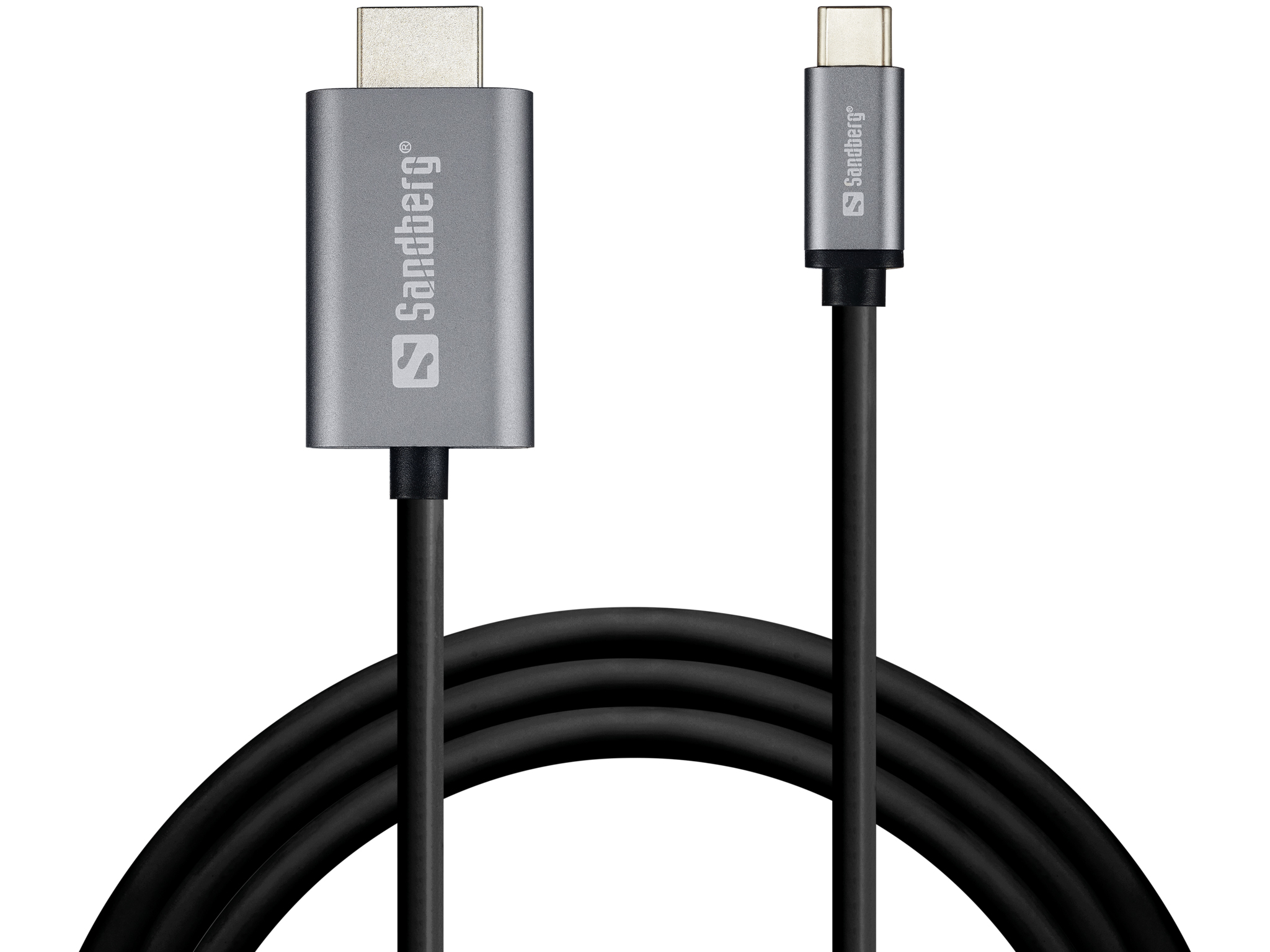 Sandberg 136-21 USB-C to HDMI Cable, 2M
