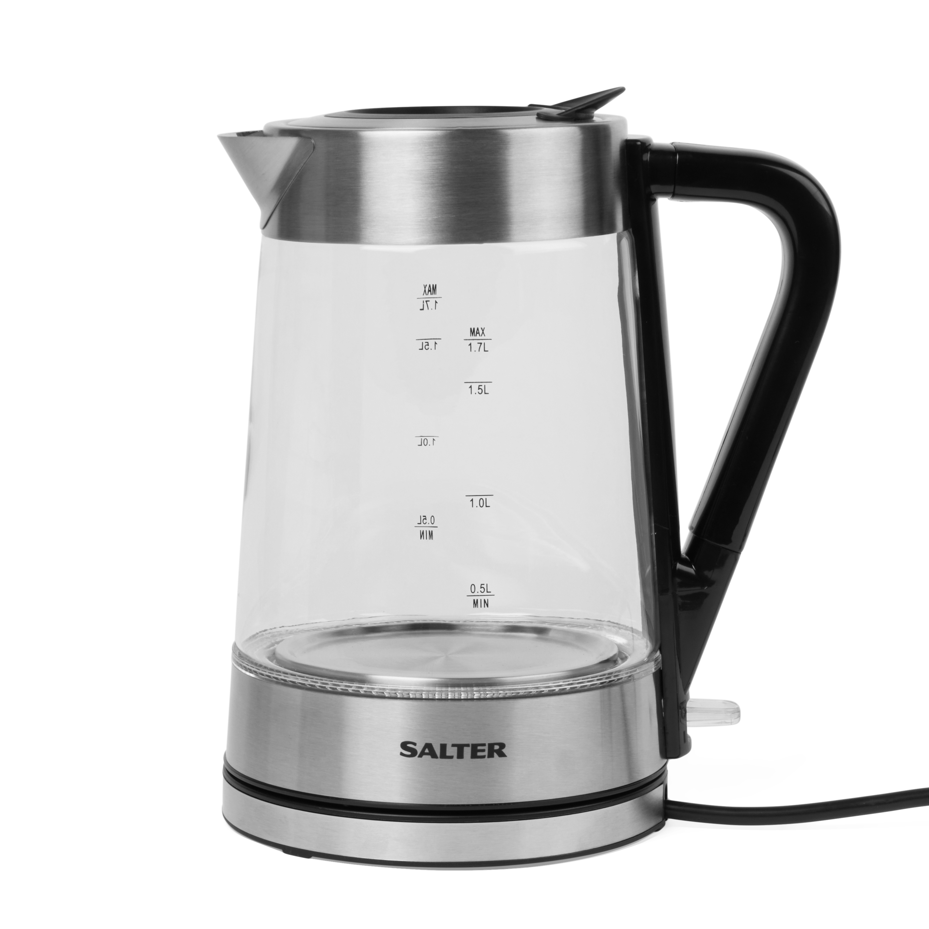 Salter EK5078SSFVDE Color-Changing Stainless Steel Kettle