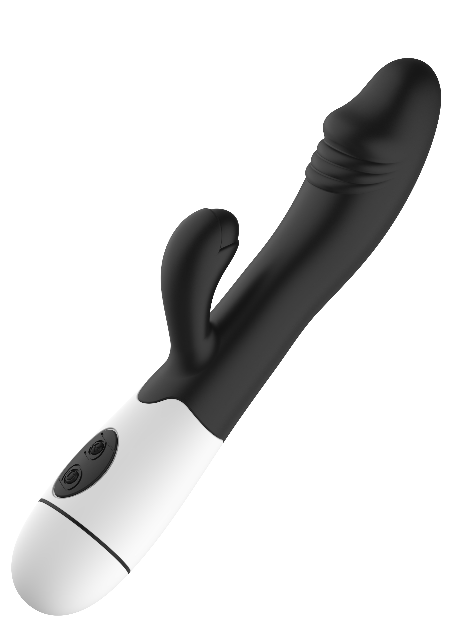 Erolab Dodger G-Spot AND Clitoral Massager Black (ZYCD01b)