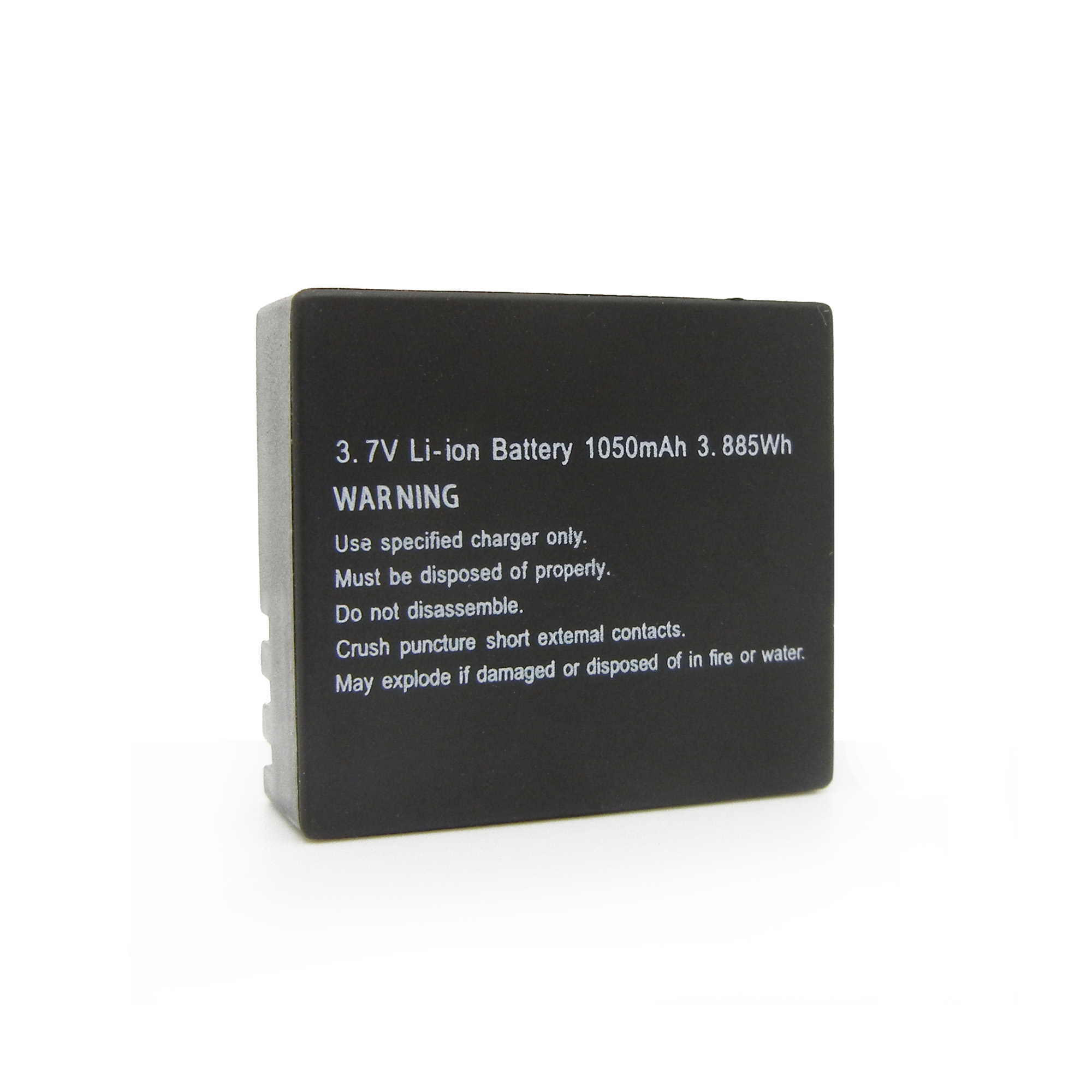 GoXtreme 1050mAh 3.7 V battery for Vision DUO 01477