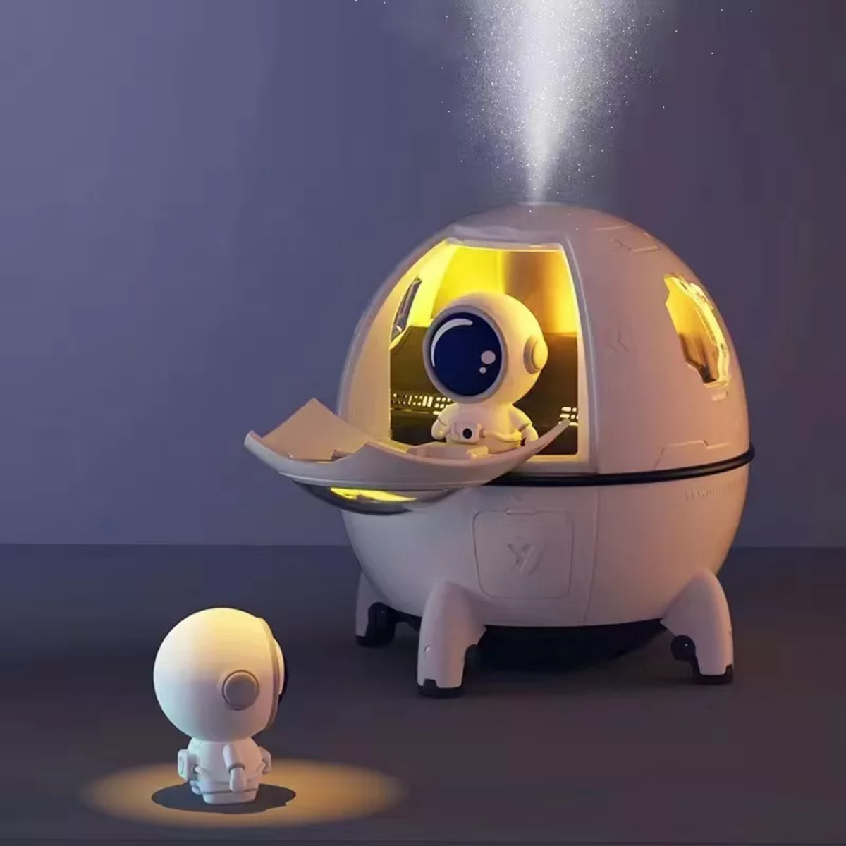 Rio DHSE-EU/1,2 Spaceship Explorer Difuser, Humidifier & Night Light