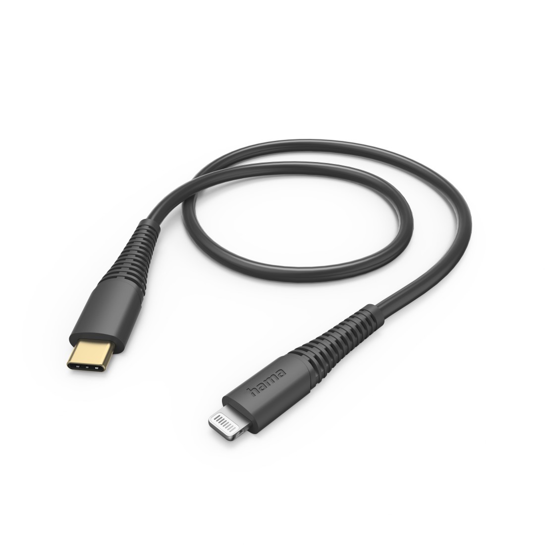 Hama Charging Cable, USB-C to Lightning, 1.5m, Black