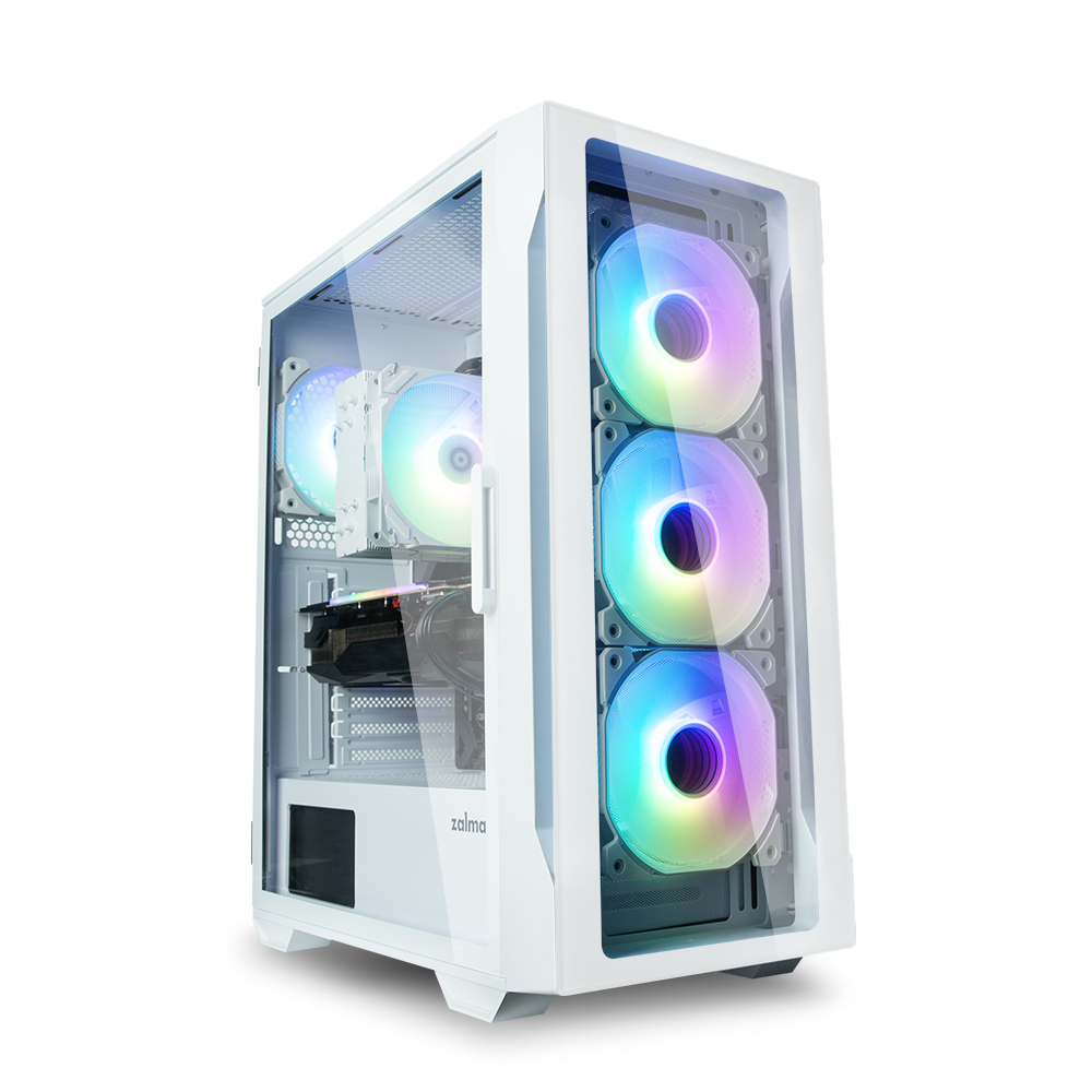 ZALMAN I3 NEO TG White, RGB