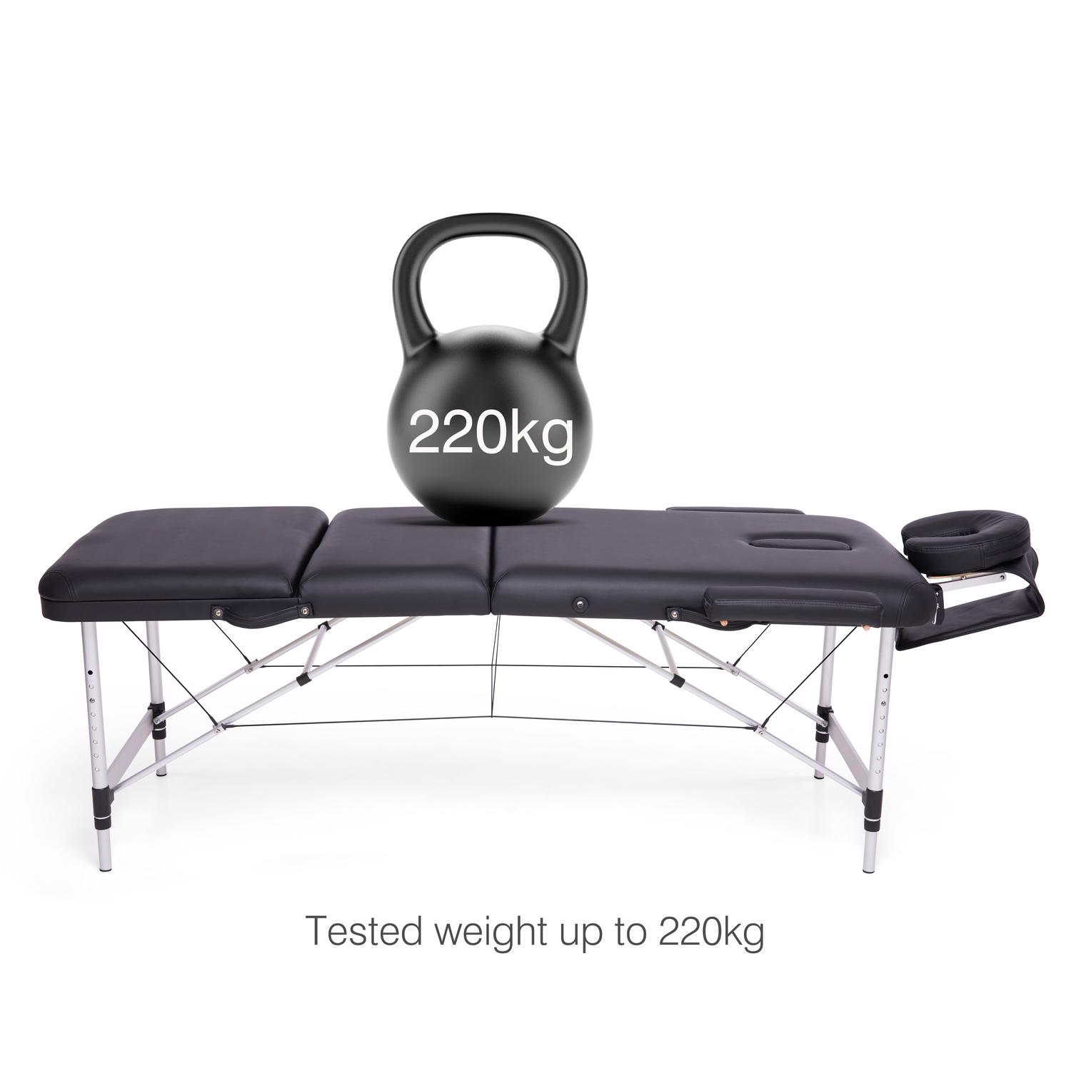 Rio MATM-EU/1.1 Professional Aluminium Massage Table &amp; Treatment Couch