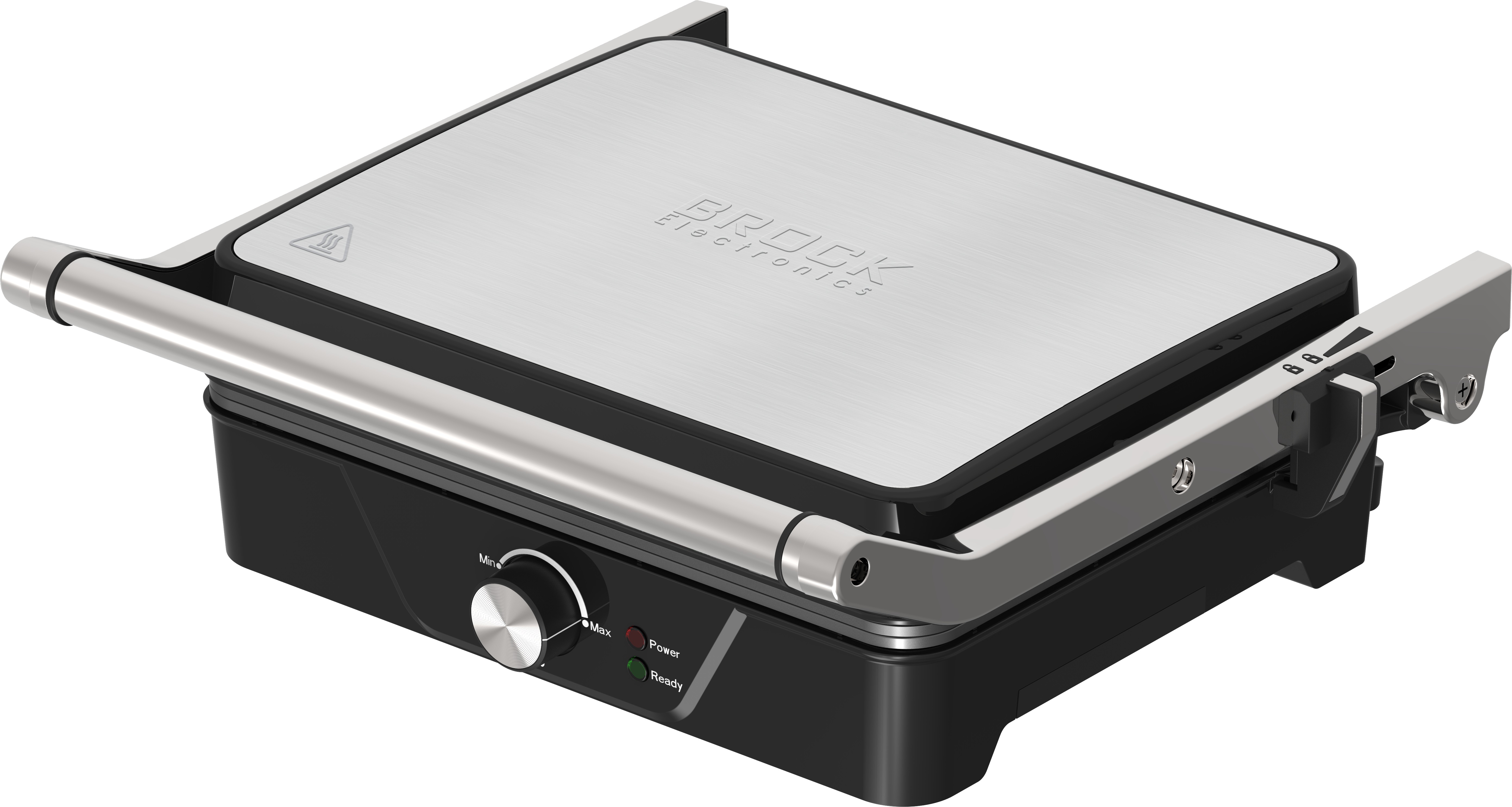 Brock HCG 5000 SS Electric Grill 2000W, Black/Steel