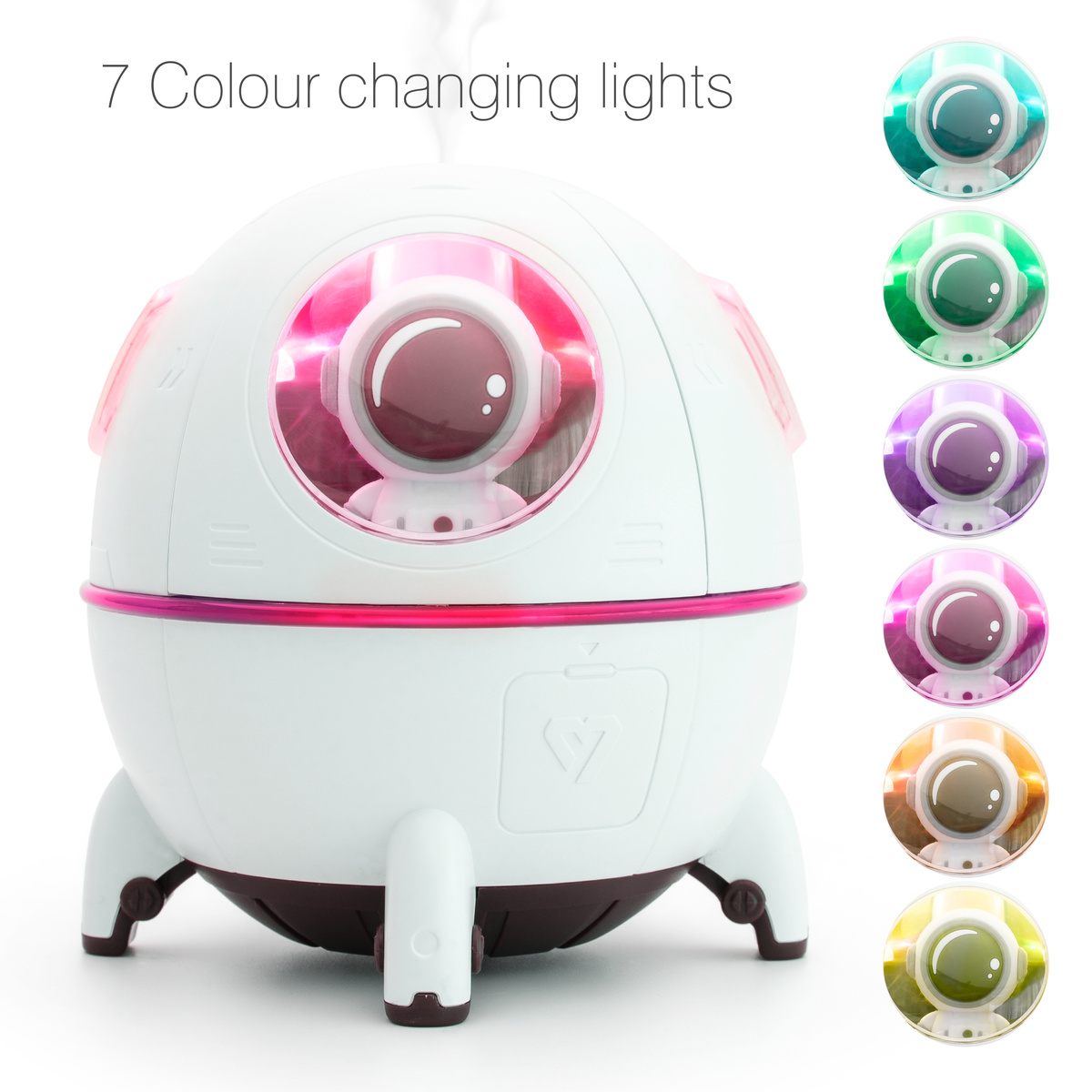 Rio DHSE-EU/1,2 Spaceship Explorer Difuser, Humidifier & Night Light