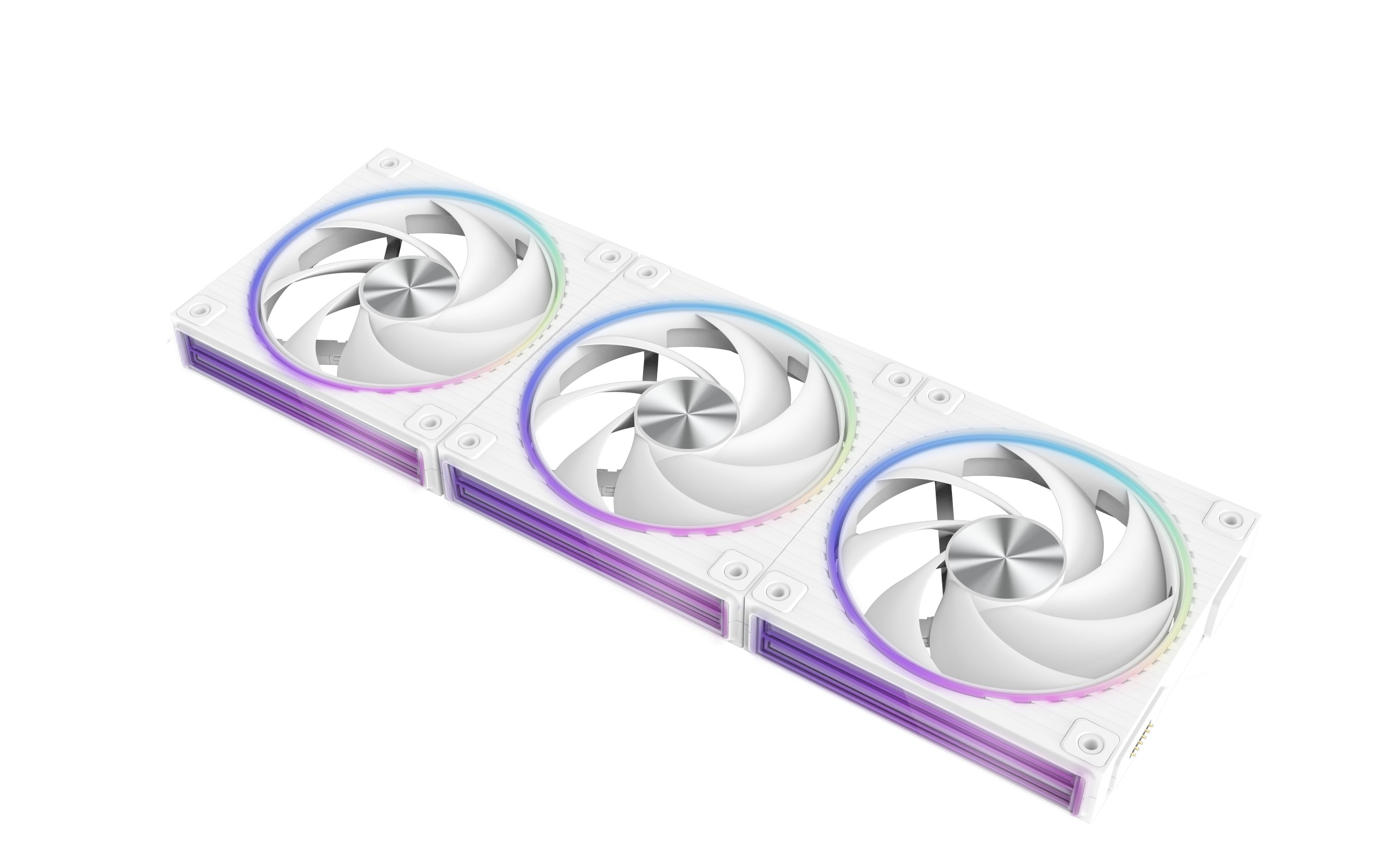 Zalman ZM-DF120 A3, 120mm Daisy Chain Fan, PWM, 3Pack, White