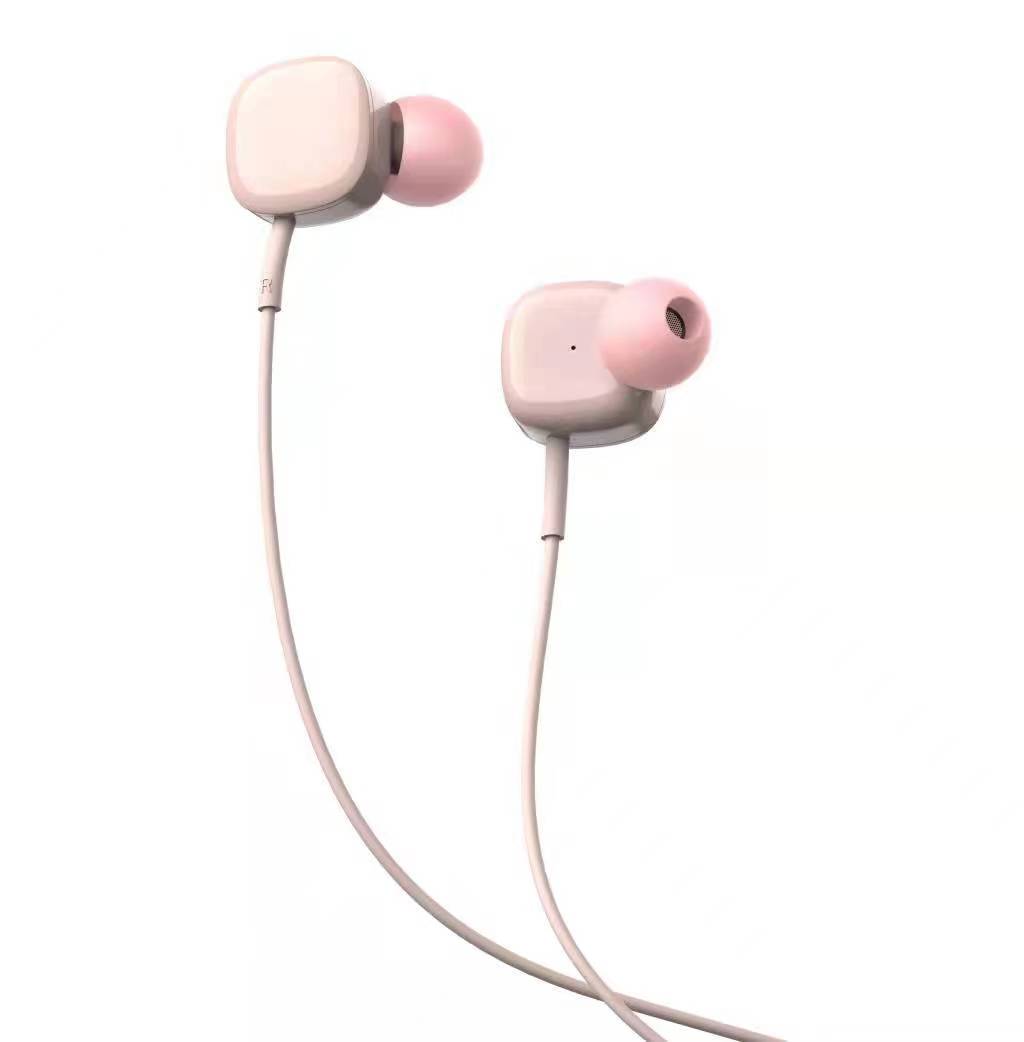 Tellur Basic Sigma wired in-ear headphones, pink