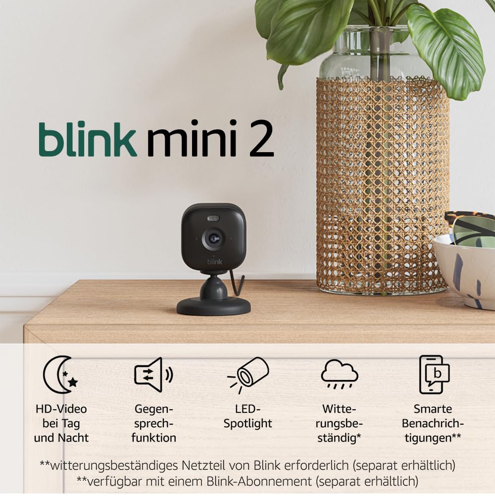 Amazon Blink Mini 2 Black